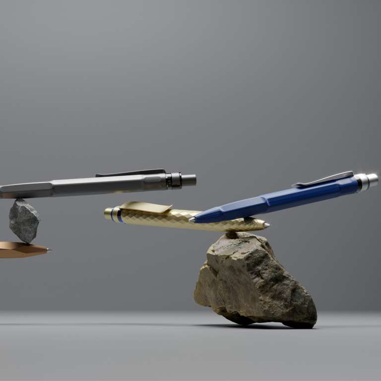 prodir pens with logo eco stone